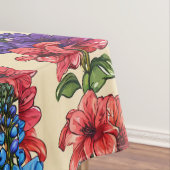 Blumenmuster Tischdecke (Beispiel)