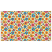 Blumenmuster Tischdecke (Vorderseite (Horizontal))