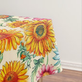 Blumenmuster Tischdecke (Beispiel)