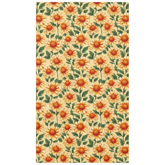 Blumenmuster Tischdecke (Vorderseite)