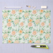 Blumenmuster-Tissue-Papier Seidenpapier (Handwerk)