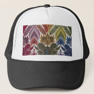 Blumenmuster Truckerkappe