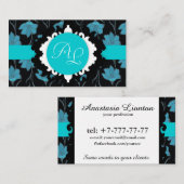 Blumenmuster universeller Beruf Visitenkarte (Vorne/Hinten)