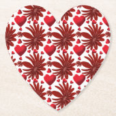 Blumenmuster Untersetzer (Vorderseite)