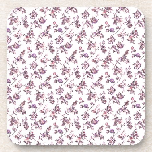 Blumenmuster Untersetzer (Vorderseite)