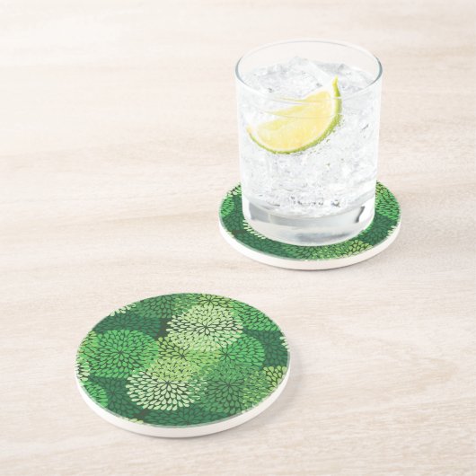 Blumenmuster Untersetzer (Seite)