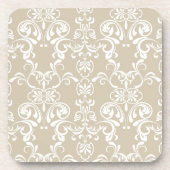 Blumenmuster Untersetzer (Vorderseite)