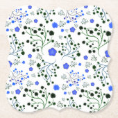 Blumenmuster Untersetzer (Vorderseite)