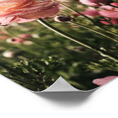Blumenmuster, Value Poster Papier (Halbglanz) (Ecke)