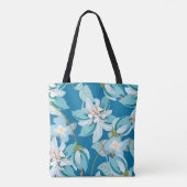 Blumenmuster, vielseitiges Design der Blume. Tasche (Rückseite)