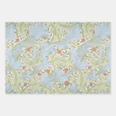 Blumenmuster Vintag Morris Muster Big Blätter Blum (Vorderseite 3)