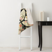 Blumenmuster Vintag Nahtloses Muster Sherpadecke (Beispiel)