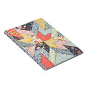Blumenmuster: Vintage Ornamente Notizblock (Rechte Seite)