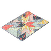 Blumenmuster: Vintage Ornamente Notizblock (Linke Seite)