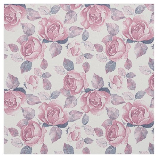 Blumenmuster. Vintage Rosen Stoff (Muster)
