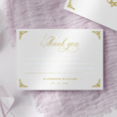 Blumenmuster Vintages Brautparty Danke Karte