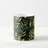 Blumenmuster: Vintages Wasserfarbmuster Kaffeetasse (Mittel)