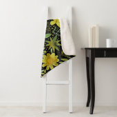 Blumenmuster: Vintages Wasserfarbmuster Sherpadecke (Beispiel)
