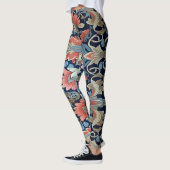 Blumenmuster von Ratti_Creative_Arts Leggings (Links)