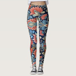 Blumenmuster von Ratti_Creative_Arts Leggings