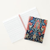 Blumenmuster von Ratti_Creative_Arts Notizblock (Innenseite)