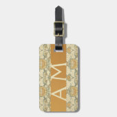 Blumenmuster von William Morris - Gepäckanhänger (Vorderseite vertikal)