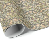 Blumenmuster von William Morris - Geschenkpapier (Rolleneckpunkt)