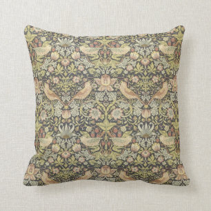 Blumenmuster von William Morris Square Pillow Kissen