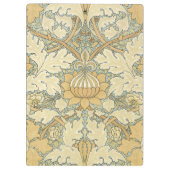 Blumenmuster von William Morris - Zwischenablage Klemmbrett (Rückseite)
