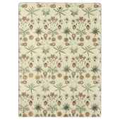 Blumenmuster von William Morris - Zwischenablage Klemmbrett (Rückseite)