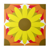 Blumenmuster-Vorlage Fliese (Vorderseite)