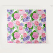 Blumenmuster Wandteppich (Vorderseite (Horizontal))