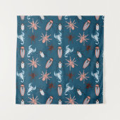 Blumenmuster Wandteppich (Vorderseite)