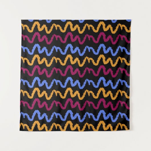 Blumenmuster Wandteppich (Vorderseite)