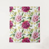 Blumenmuster Wandteppich (Vorderseite)