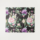 Blumenmuster Wandteppich (Vorderseite (Horizontal))