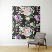 Blumenmuster Wandteppich (Beispiel)