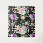 Blumenmuster Wandteppich (Vorderseite)