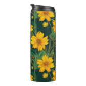 Blumenmuster-Wärmebecher Thermosbecher (Nach rechts gedreht)