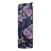 Blumenmuster-Wärmebecher Thermosbecher (Nach links gedreht)