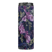Blumenmuster-Wärmebecher Thermosbecher (Rückseite)