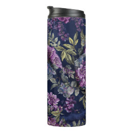 Blumenmuster-Wärmebecher Thermosbecher