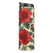 Blumenmuster-Wärmebecher Thermosbecher (Nach rechts gedreht)