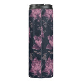 Blumenmuster-Wärmebecher Thermosbecher (Rückseite)