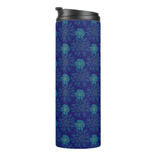 Blumenmuster-Wärmebecher Thermosbecher