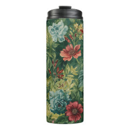 Blumenmuster-Wärmebecher Thermosbecher