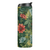 Blumenmuster-Wärmebecher Thermosbecher (Nach links gedreht)