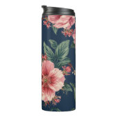 Blumenmuster-Wärmebecher Thermosbecher (Nach rechts gedreht)
