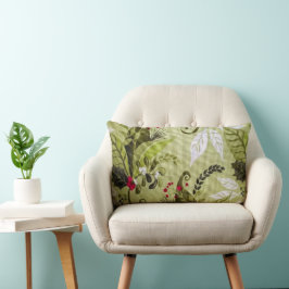 Blumenmuster Weihnachtsfeiertag Kissen