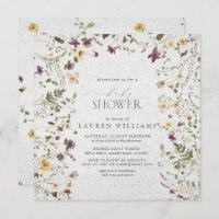 Blumenmuster-Wildblume-Drehbuch Kinderdusche